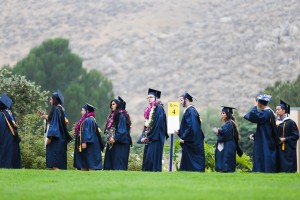 Graduates entering green