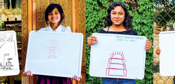 Operation Whiteboard:  Understanding Children’s Hopes  and Dreams Across Borders